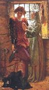 William Holman Hunt Claudio and Isabella oil painting on canvas